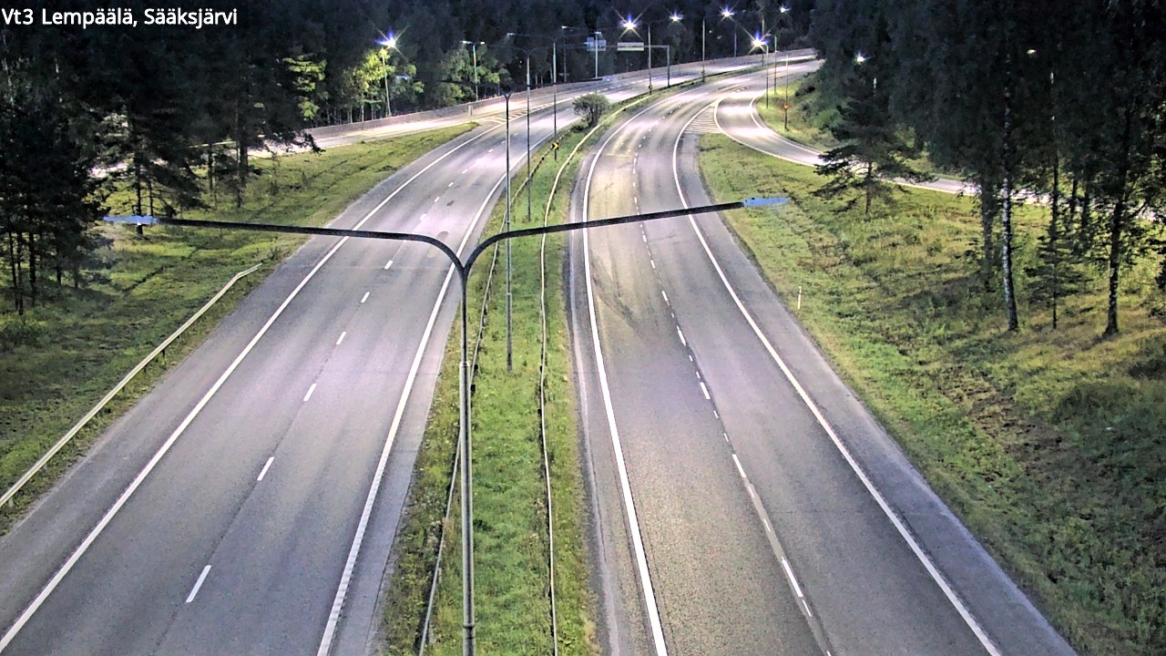 Weather Camera Image Road 3 Lempäälä, Sääksjärvi, Lempäälä, Pirkanmaa