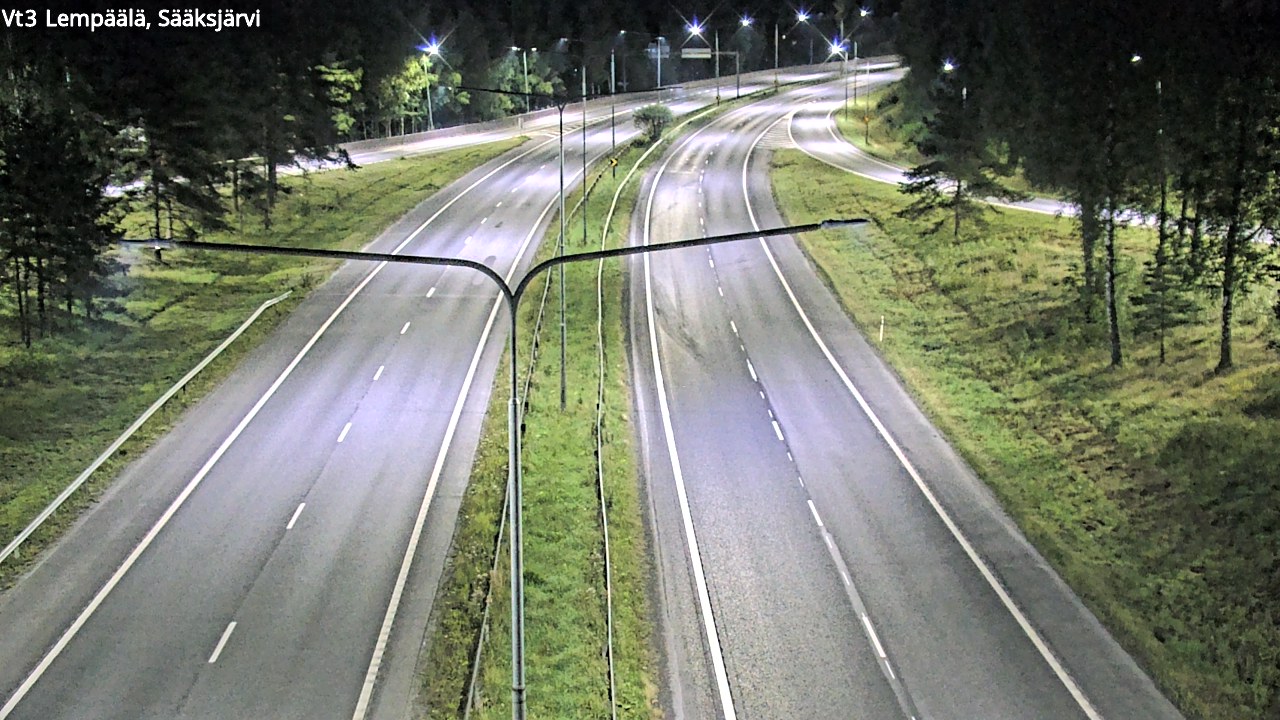 Weather Camera Image Road 3 Lempäälä, Sääksjärvi, Lempäälä, Pirkanmaa