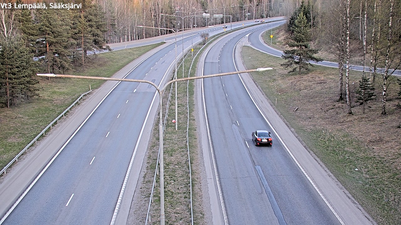 Kelikamerat Kuva Tie 3 Lempäälä, Sääksjärvi, Lempäälä, Pirkanmaa