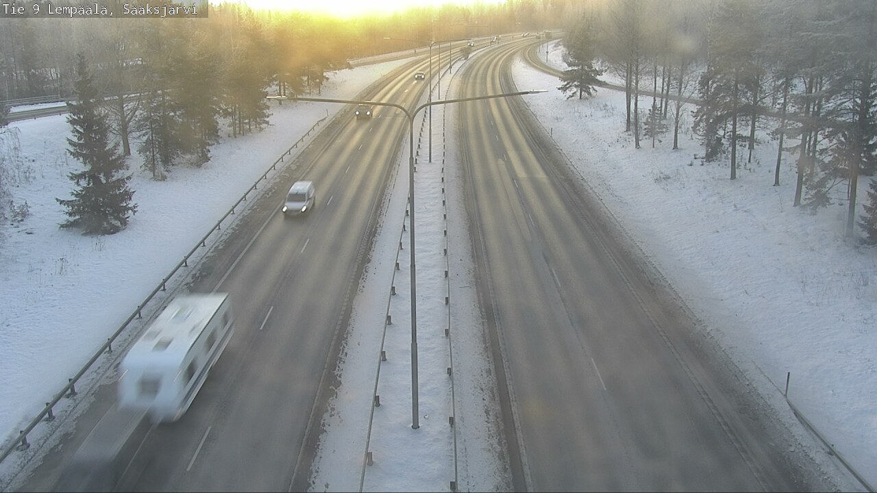 Weather Camera Image Road 3 Lempäälä, Sääksjärvi, Lempäälä, Pirkanmaa