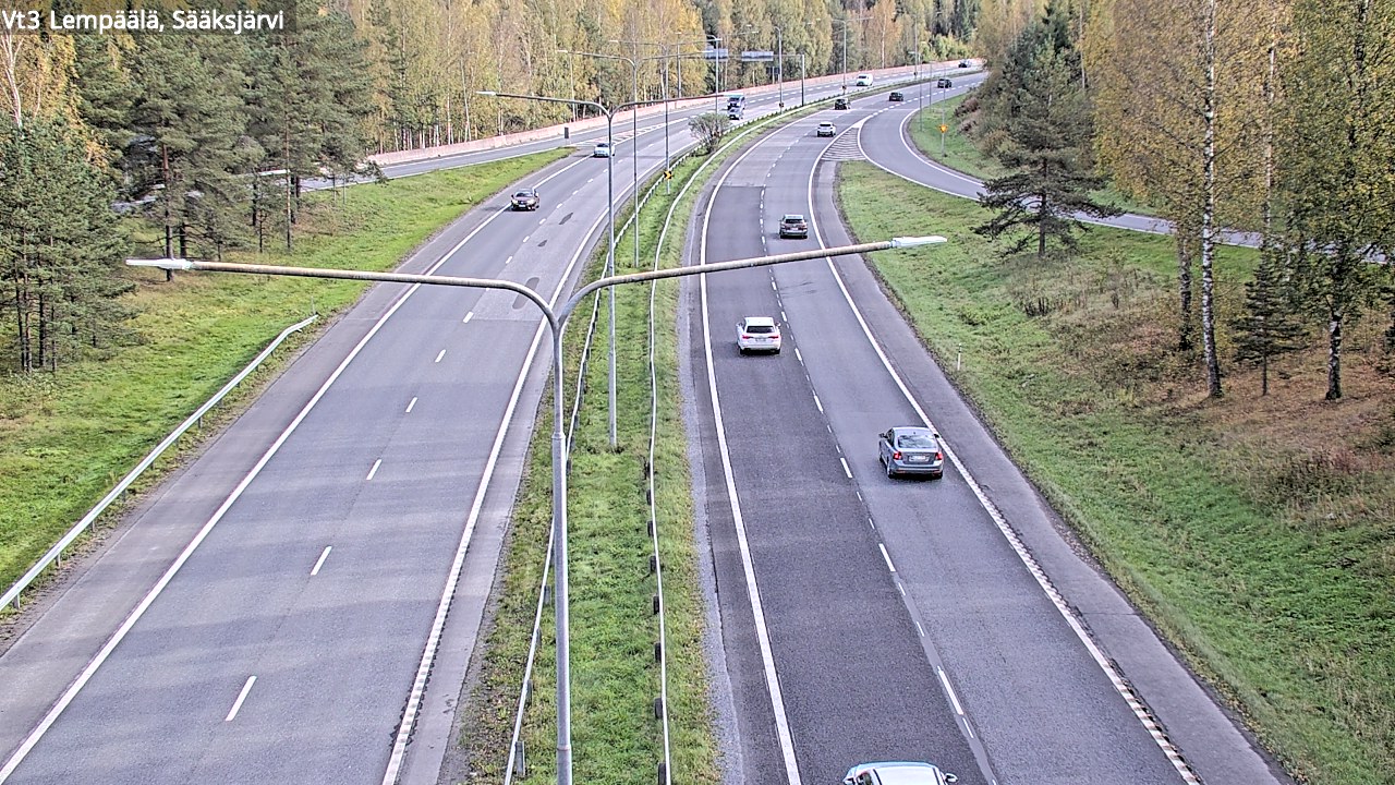 Kelikamerat Kuva Tie 3 Lempäälä, Sääksjärvi, Lempäälä, Pirkanmaa