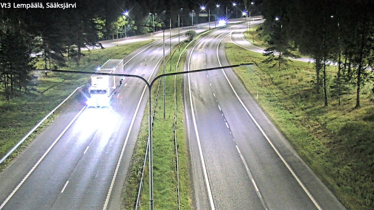 Weather Camera Image Road 3 Lempäälä, Sääksjärvi, Lempäälä, Pirkanmaa