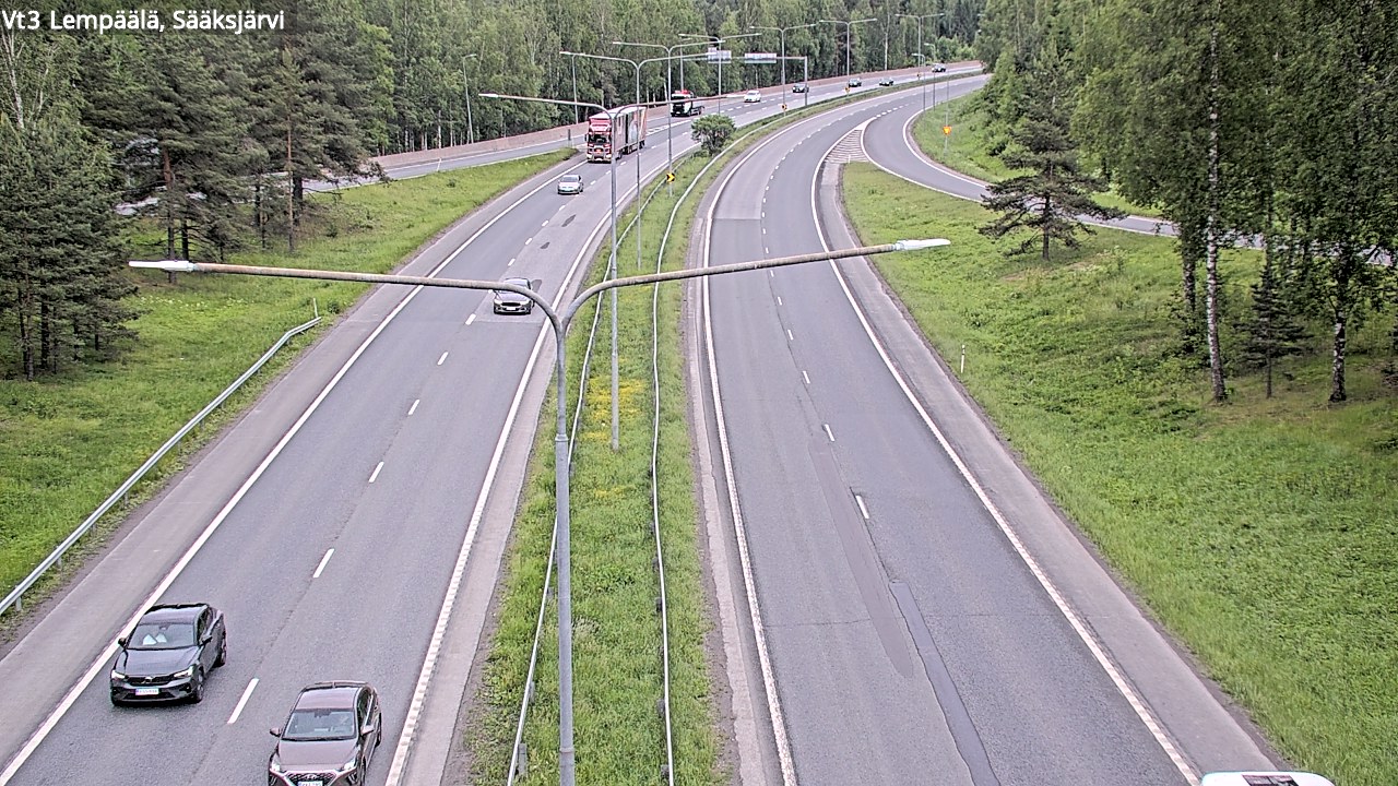 Kelikamerat Kuva Tie 3 Lempäälä, Sääksjärvi, Lempäälä, Pirkanmaa