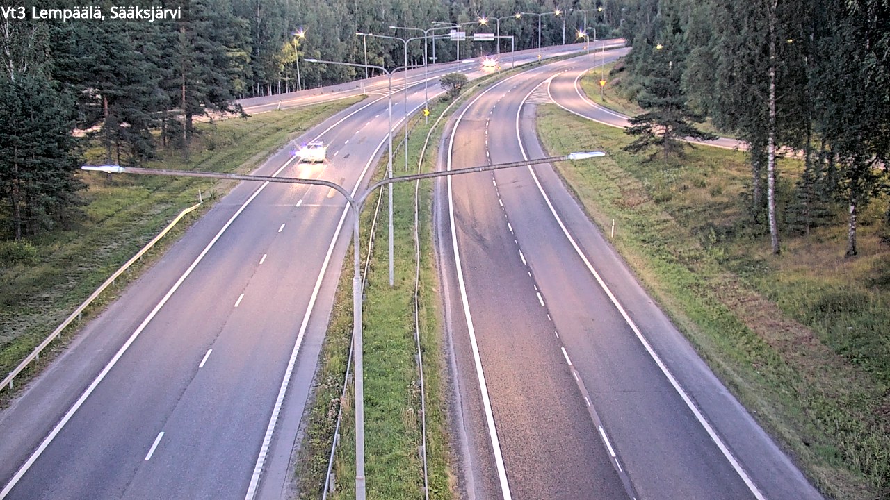 Weather Camera Image Road 3 Lempäälä, Sääksjärvi, Lempäälä, Pirkanmaa