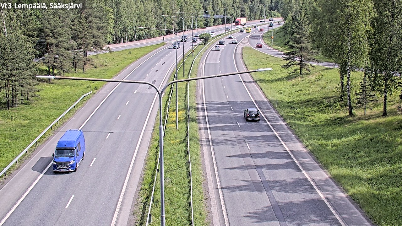 Kelikamerat Kuva Tie 3 Lempäälä, Sääksjärvi, Lempäälä, Pirkanmaa
