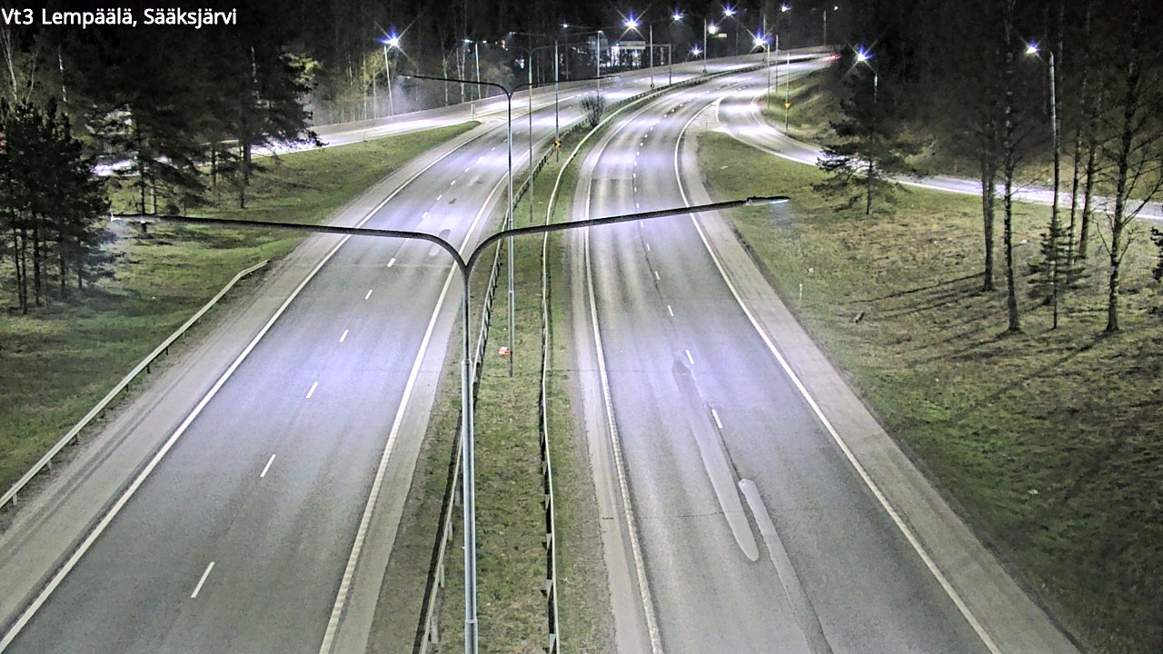 Weather Camera Image Road 3 Lempäälä, Sääksjärvi, Lempäälä, Pirkanmaa