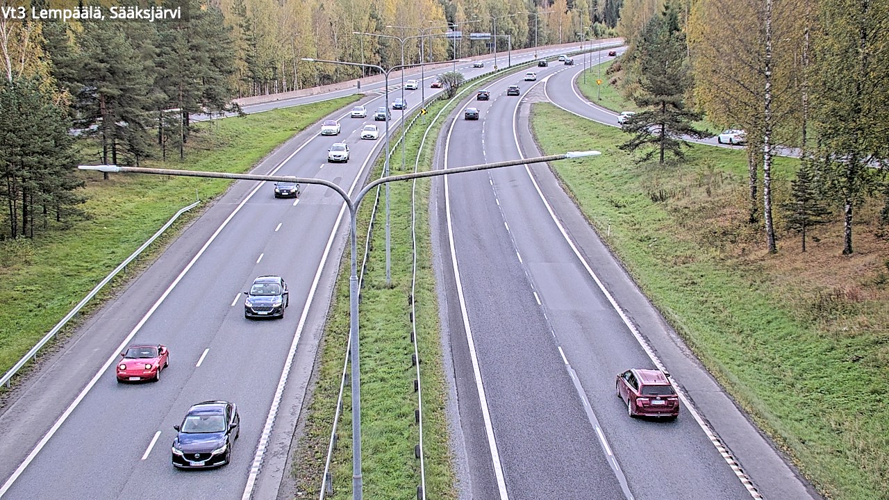 Kelikamerat Kuva Tie 3 Lempäälä, Sääksjärvi, Lempäälä, Pirkanmaa