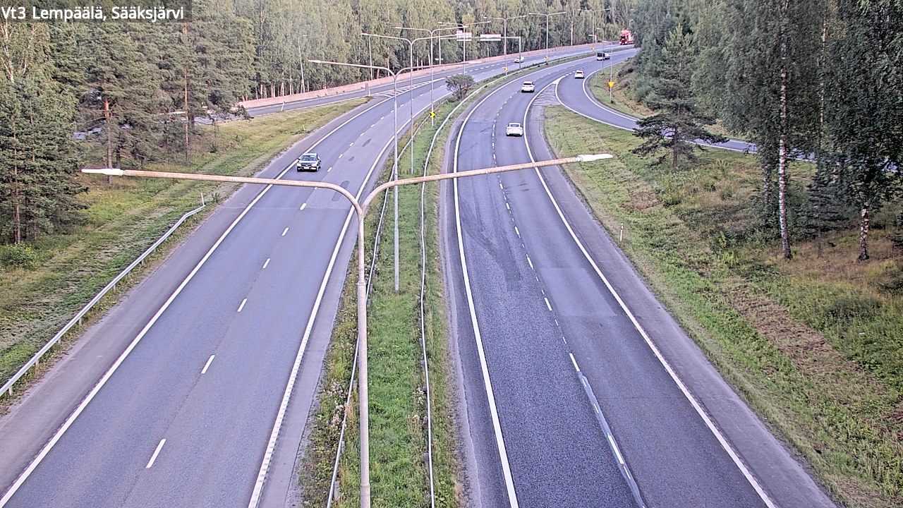 Weather Camera Image Road 3 Lempäälä, Sääksjärvi, Lempäälä, Pirkanmaa