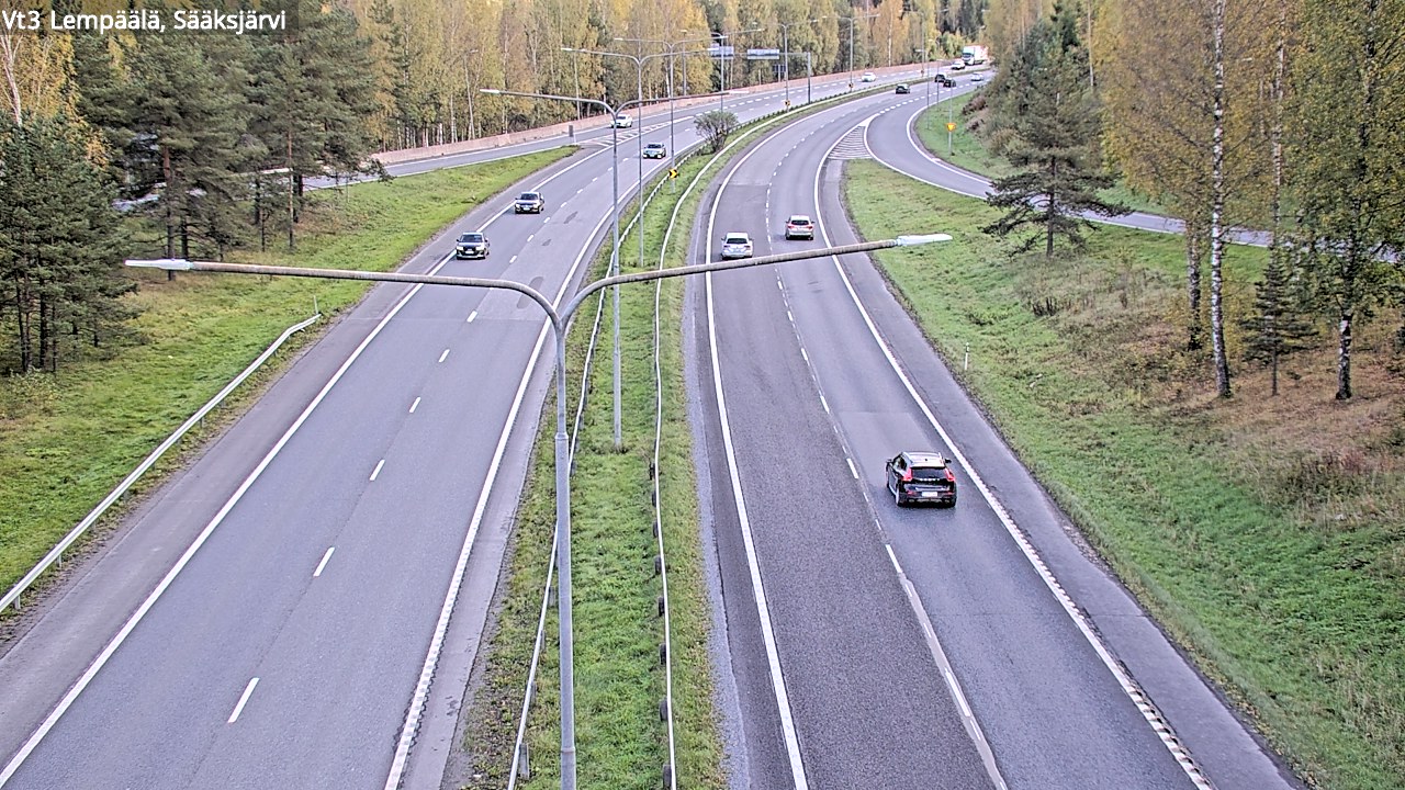 Kelikamerat Kuva Tie 3 Lempäälä, Sääksjärvi, Lempäälä, Pirkanmaa