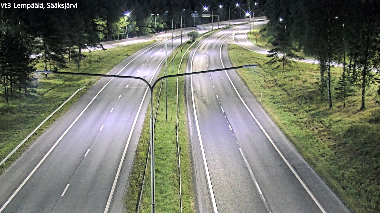 Weather Camera Image Road 3 Lempäälä, Sääksjärvi, Lempäälä, Pirkanmaa