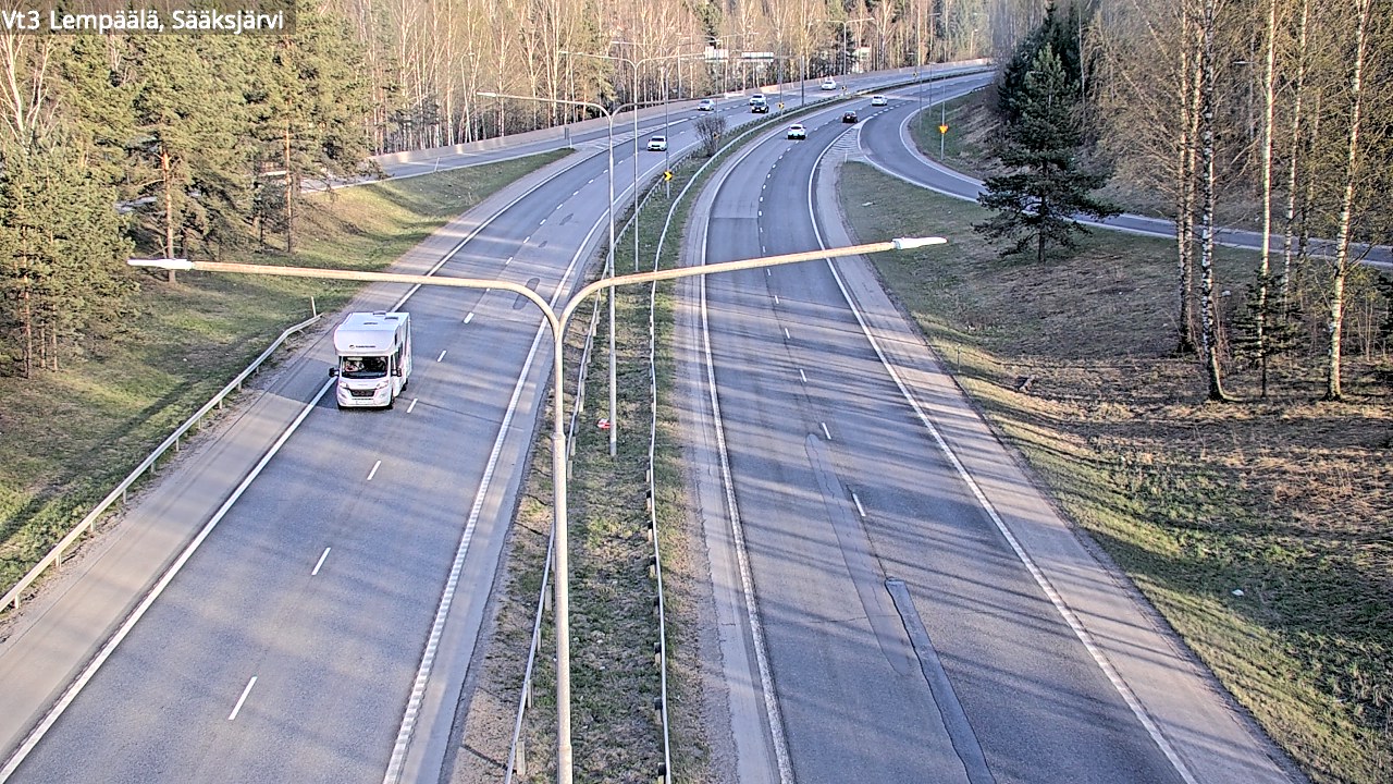 Kelikamerat Kuva Tie 3 Lempäälä, Sääksjärvi, Lempäälä, Pirkanmaa