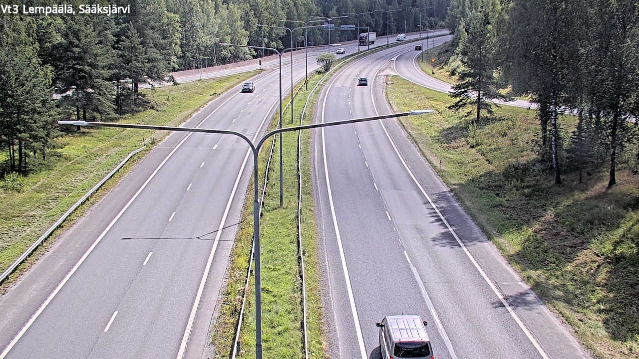 Weather Camera Image Road 3 Lempäälä, Sääksjärvi, Lempäälä, Pirkanmaa