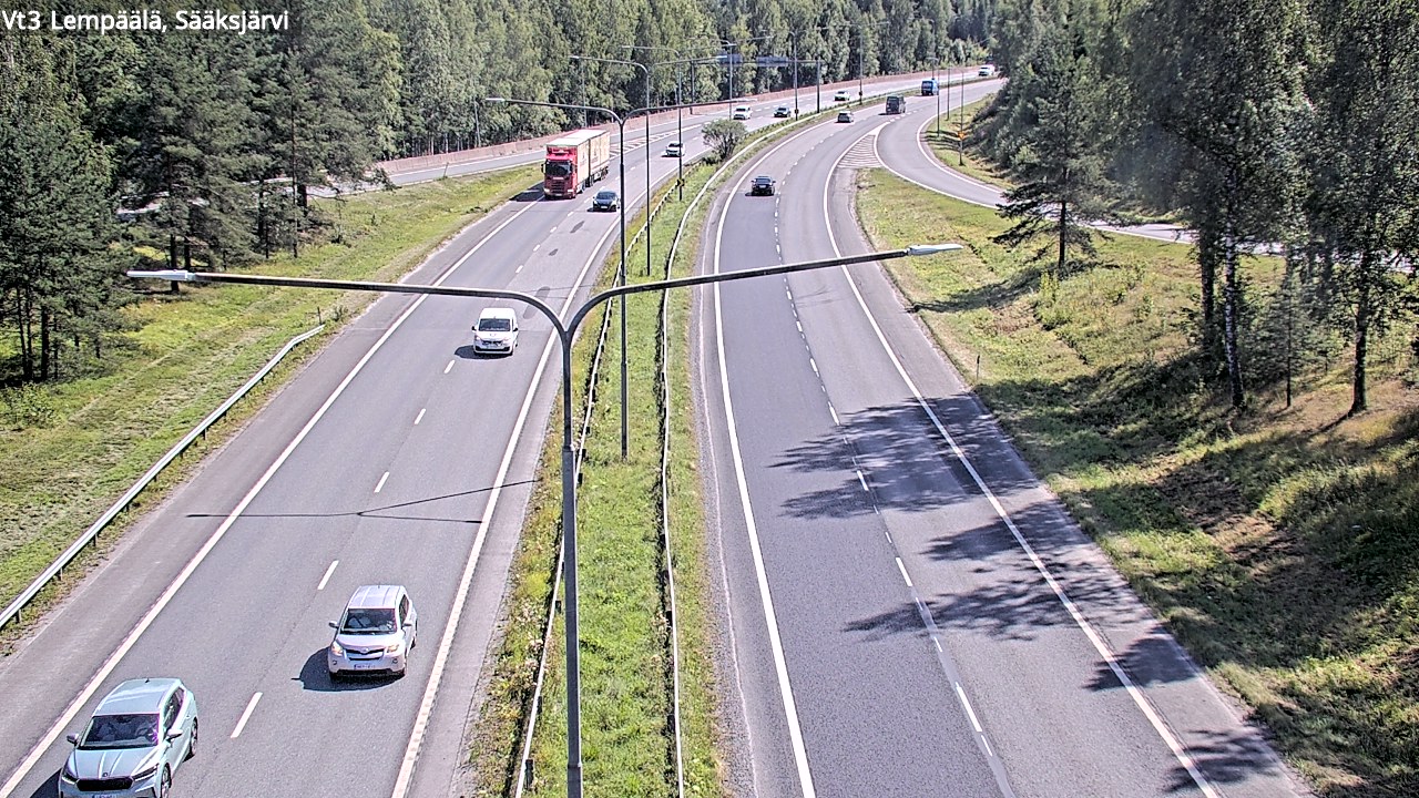 Weather Camera Image Road 3 Lempäälä, Sääksjärvi, Lempäälä, Pirkanmaa