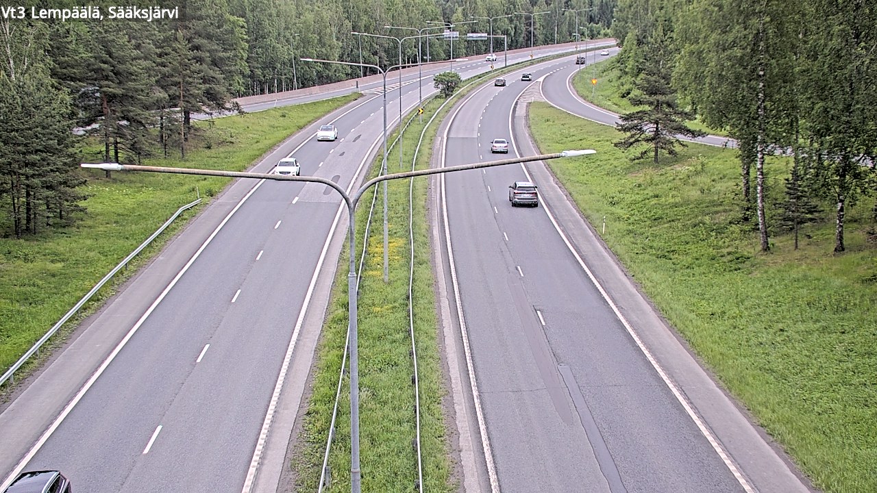 Kelikamerat Kuva Tie 3 Lempäälä, Sääksjärvi, Lempäälä, Pirkanmaa