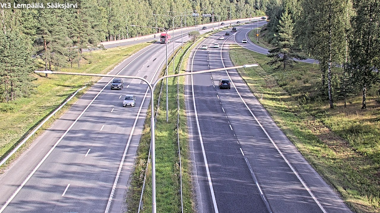 Weather Camera Image Road 3 Lempäälä, Sääksjärvi, Lempäälä, Pirkanmaa