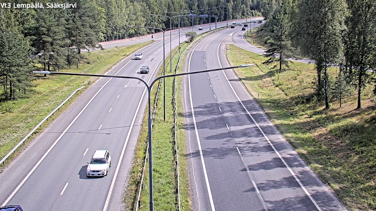 Weather Camera Image Road 3 Lempäälä, Sääksjärvi, Lempäälä, Pirkanmaa