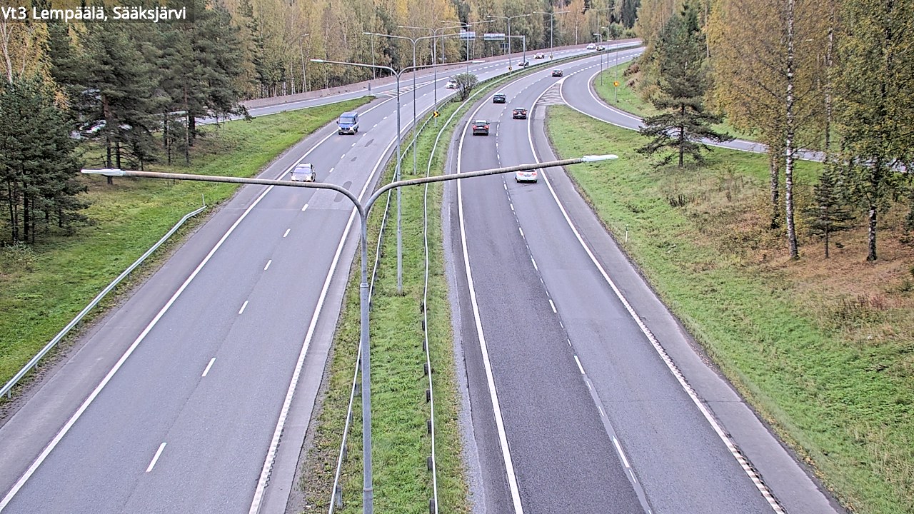 Kelikamerat Kuva Tie 3 Lempäälä, Sääksjärvi, Lempäälä, Pirkanmaa