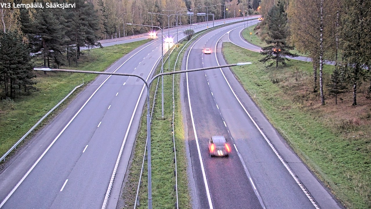 Kelikamerat Kuva Tie 3 Lempäälä, Sääksjärvi, Lempäälä, Pirkanmaa