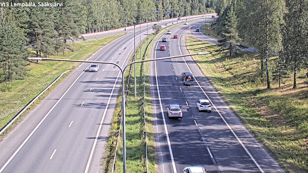 Weather Camera Image Road 3 Lempäälä, Sääksjärvi, Lempäälä, Pirkanmaa