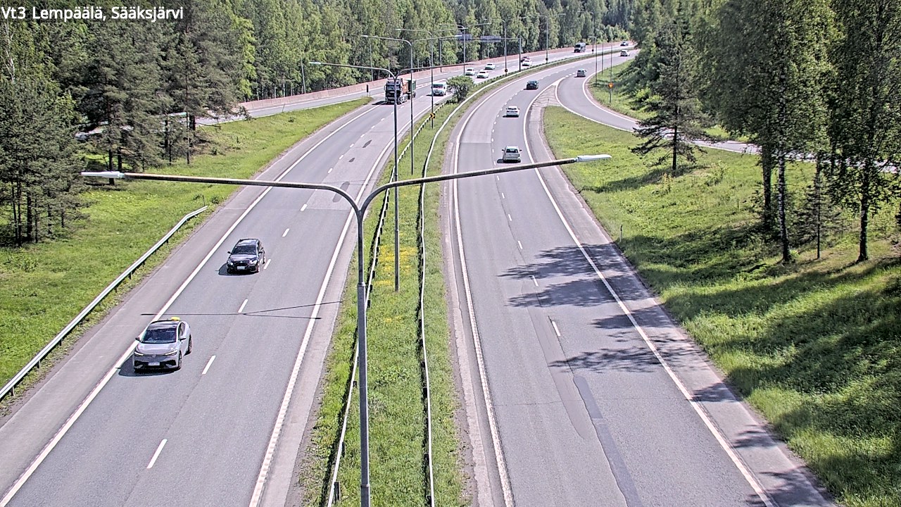 Kelikamerat Kuva Tie 3 Lempäälä, Sääksjärvi, Lempäälä, Pirkanmaa