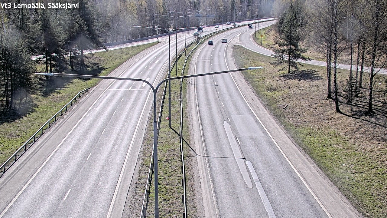 Kelikamerat Kuva Tie 3 Lempäälä, Sääksjärvi, Lempäälä, Pirkanmaa