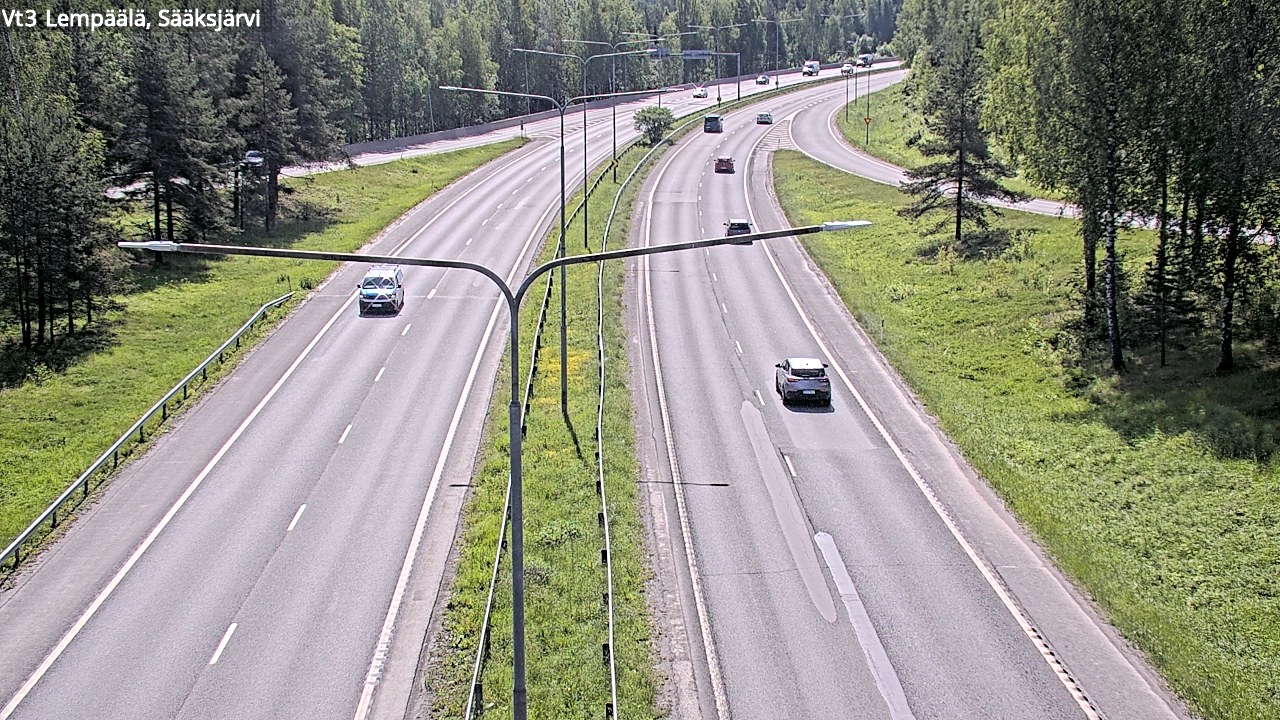 Kelikamerat Kuva Tie 3 Lempäälä, Sääksjärvi, Lempäälä, Pirkanmaa