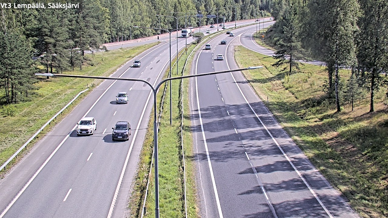 Weather Camera Image Road 3 Lempäälä, Sääksjärvi, Lempäälä, Pirkanmaa