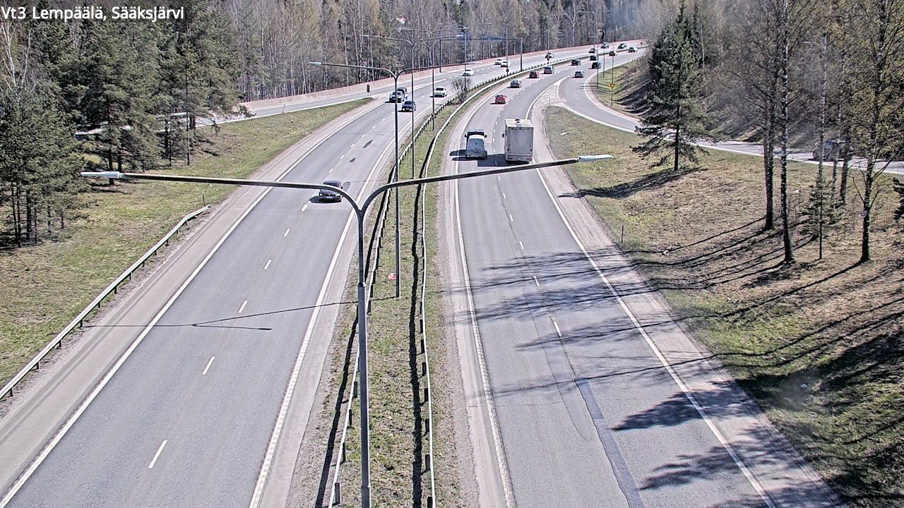 Kelikamerat Kuva Tie 3 Lempäälä, Sääksjärvi, Lempäälä, Pirkanmaa