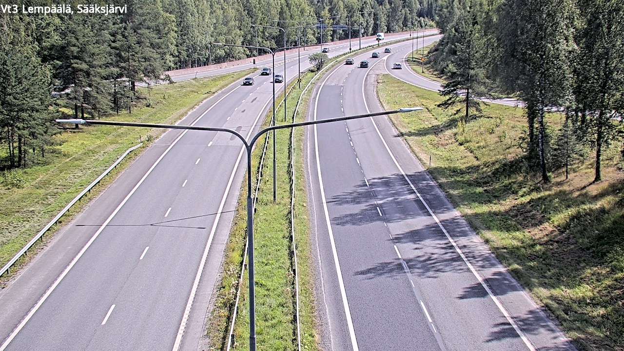 Weather Camera Image Road 3 Lempäälä, Sääksjärvi, Lempäälä, Pirkanmaa