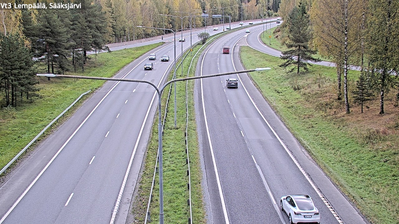 Kelikamerat Kuva Tie 3 Lempäälä, Sääksjärvi, Lempäälä, Pirkanmaa