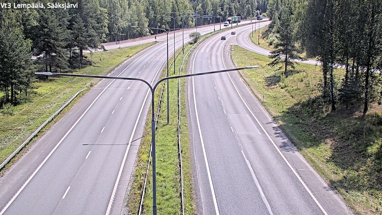 Weather Camera Image Road 3 Lempäälä, Sääksjärvi, Lempäälä, Pirkanmaa