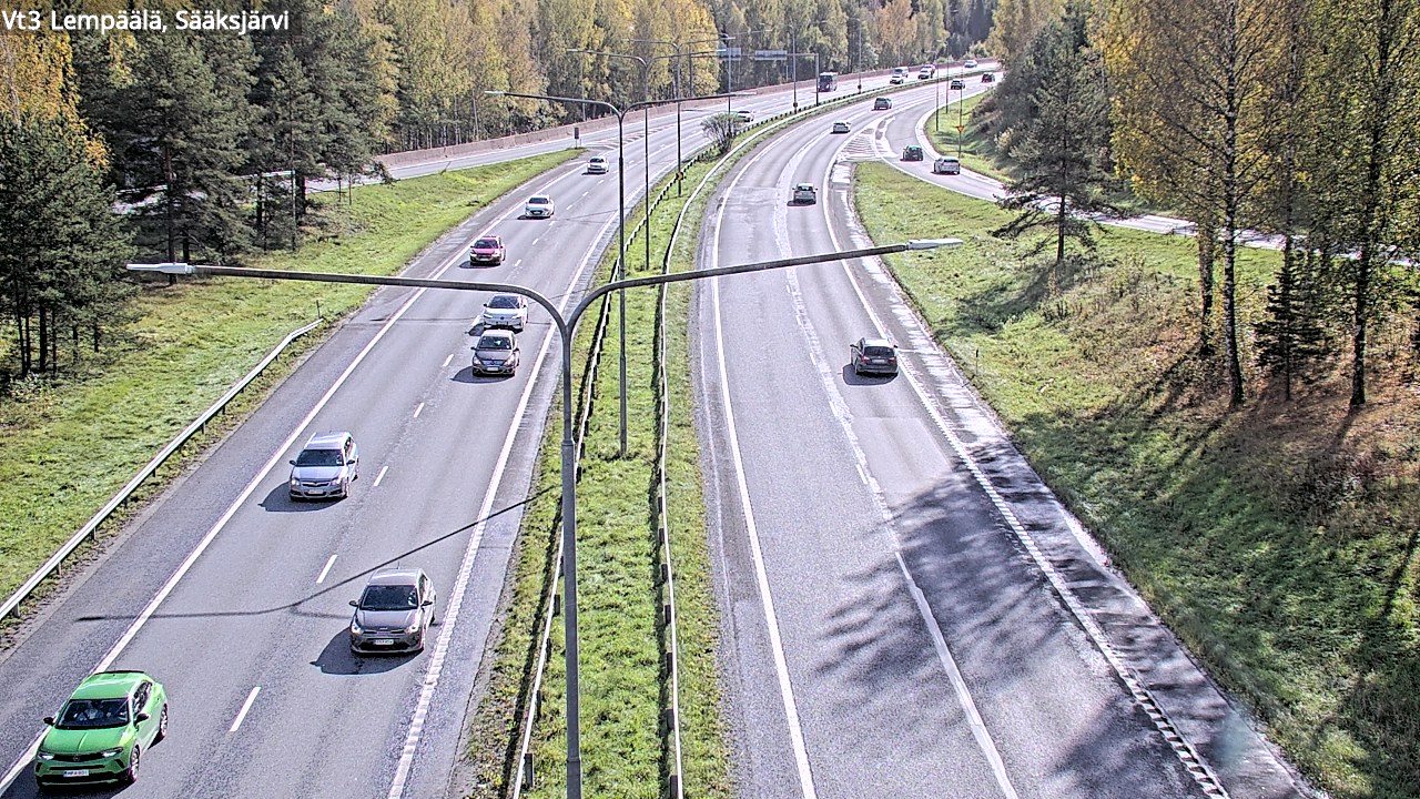 Kelikamerat Kuva Tie 3 Lempäälä, Sääksjärvi, Lempäälä, Pirkanmaa