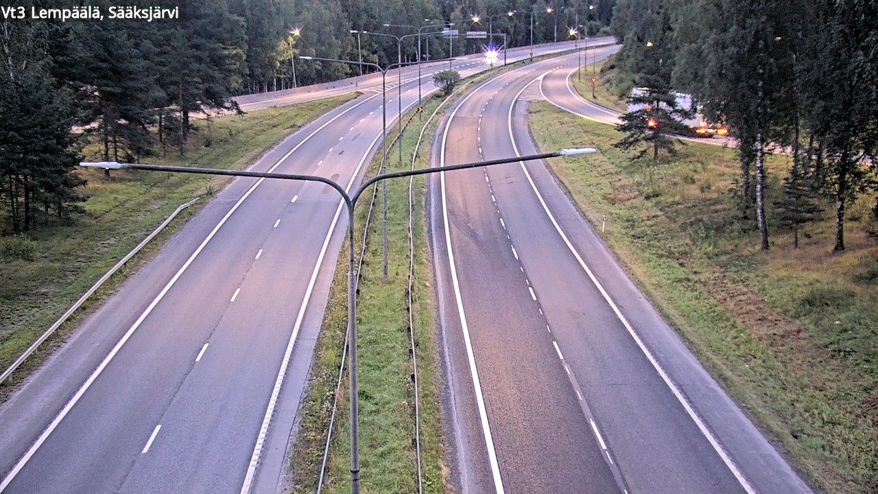 Weather Camera Image Road 3 Lempäälä, Sääksjärvi, Lempäälä, Pirkanmaa