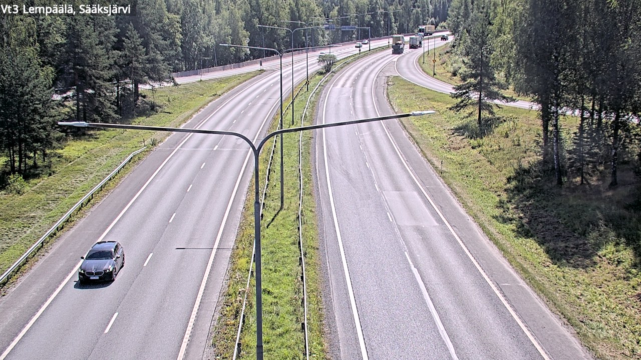 Weather Camera Image Road 3 Lempäälä, Sääksjärvi, Lempäälä, Pirkanmaa