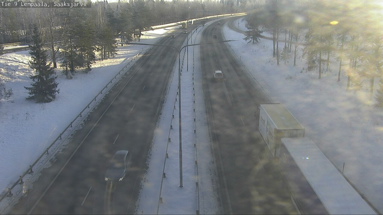 Weather Camera Image Road 3 Lempäälä, Sääksjärvi, Lempäälä, Pirkanmaa