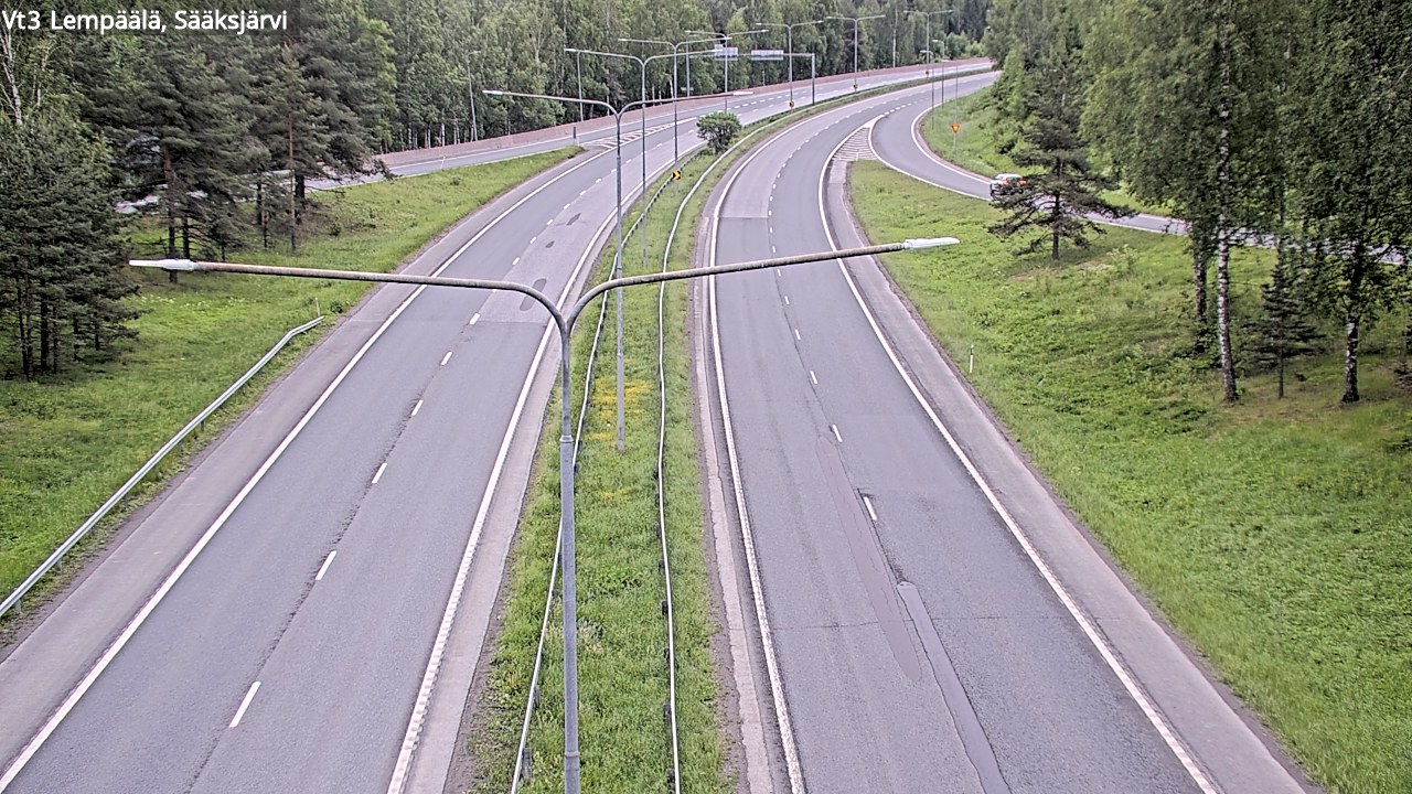 Kelikamerat Kuva Tie 3 Lempäälä, Sääksjärvi, Lempäälä, Pirkanmaa