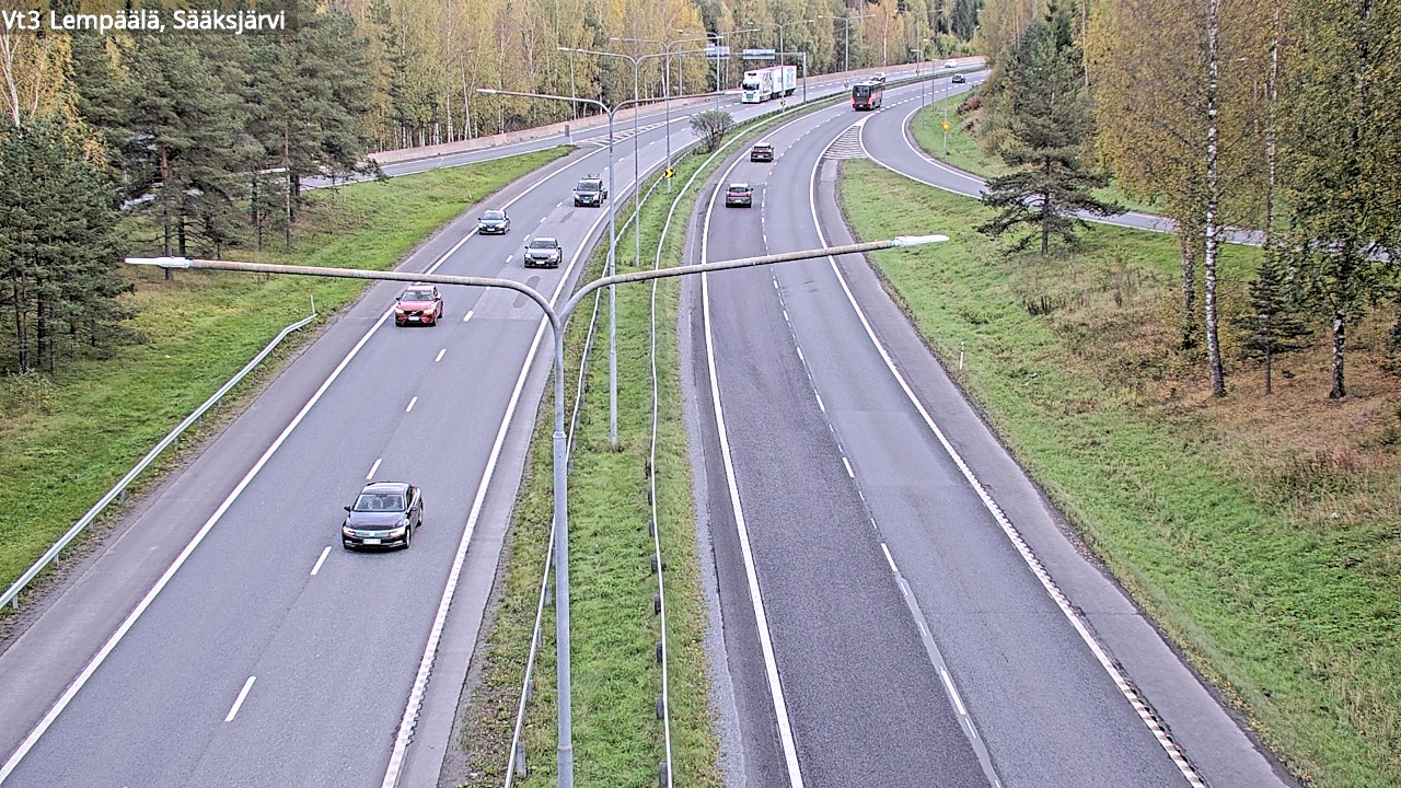 Kelikamerat Kuva Tie 3 Lempäälä, Sääksjärvi, Lempäälä, Pirkanmaa