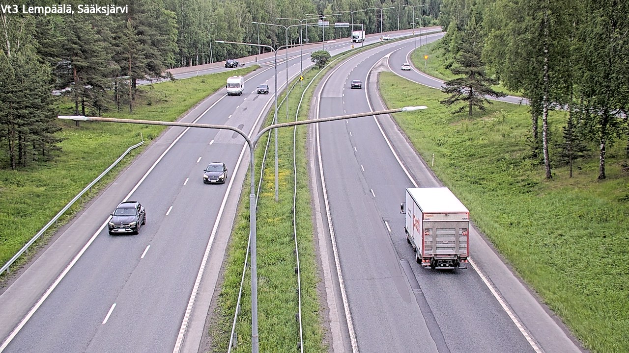 Kelikamerat Kuva Tie 3 Lempäälä, Sääksjärvi, Lempäälä, Pirkanmaa