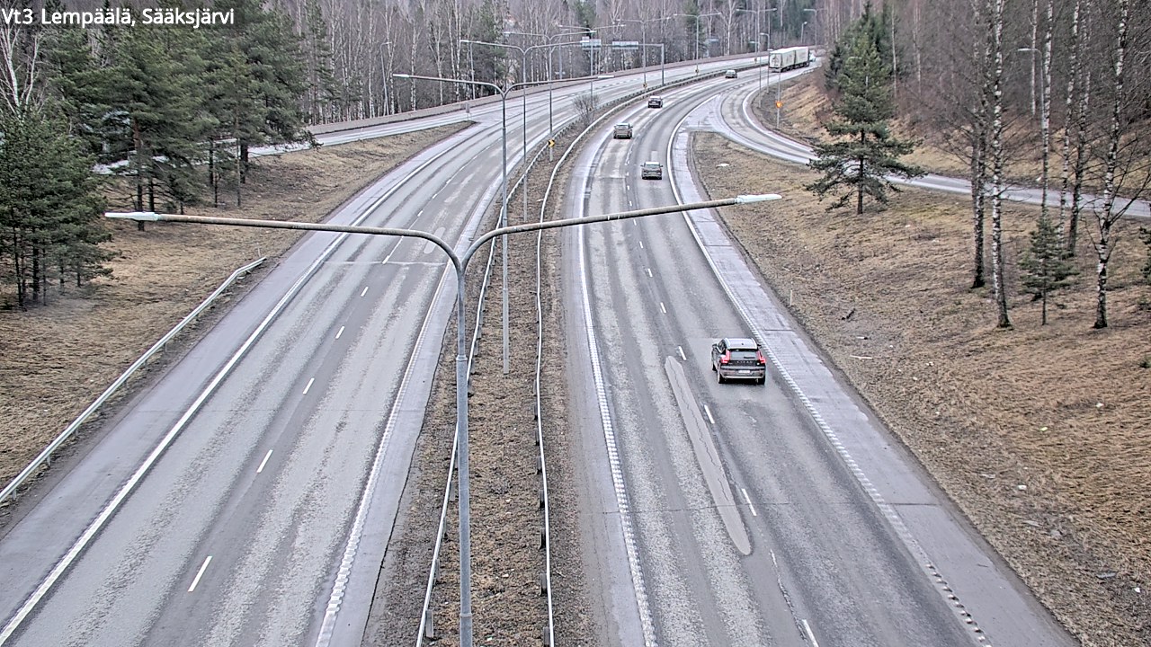 Weather Camera Image Road 3 Lempäälä, Sääksjärvi, Lempäälä, Pirkanmaa