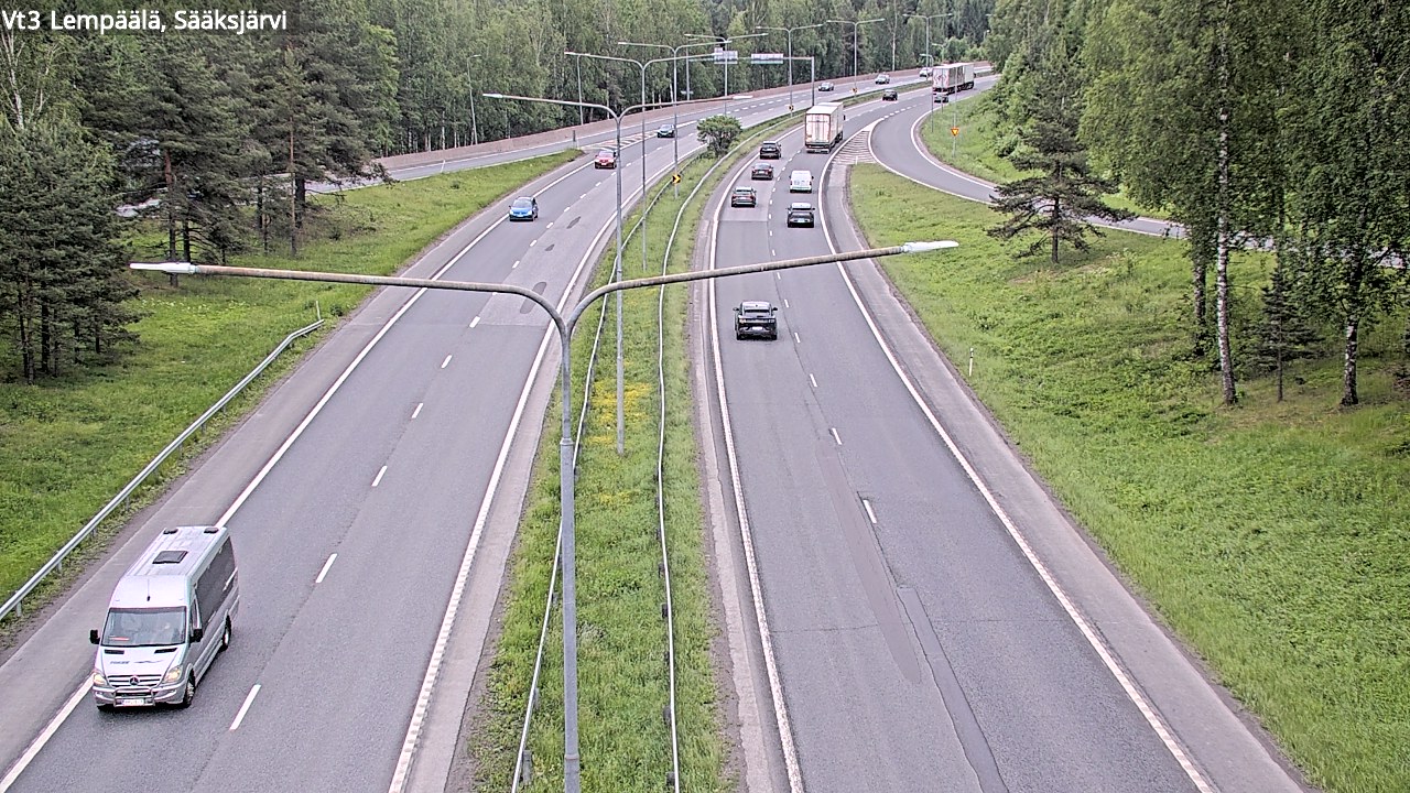 Kelikamerat Kuva Tie 3 Lempäälä, Sääksjärvi, Lempäälä, Pirkanmaa