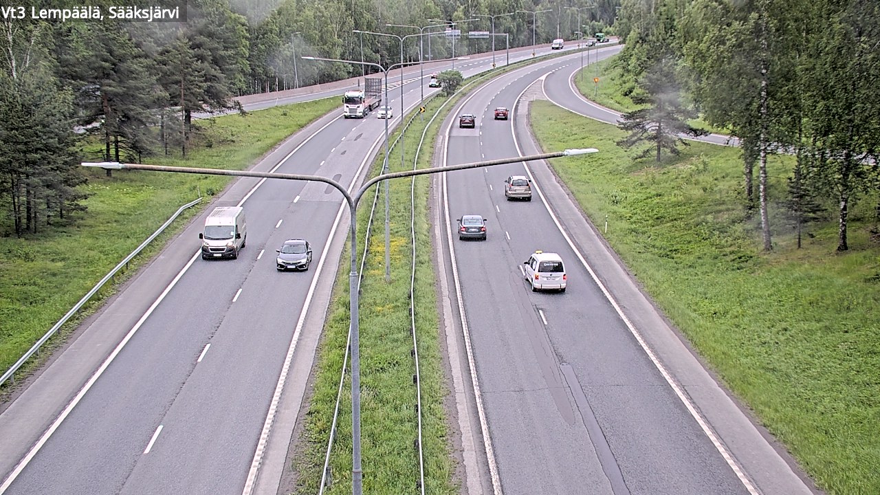 Weather Camera Image Väg 3 Lembois, Sääksjärvi, Lempäälä, Pirkanmaa