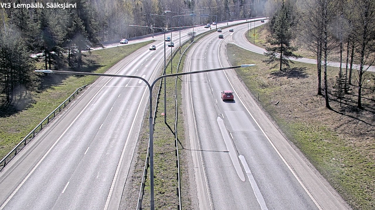 Kelikamerat Kuva Tie 3 Lempäälä, Sääksjärvi, Lempäälä, Pirkanmaa