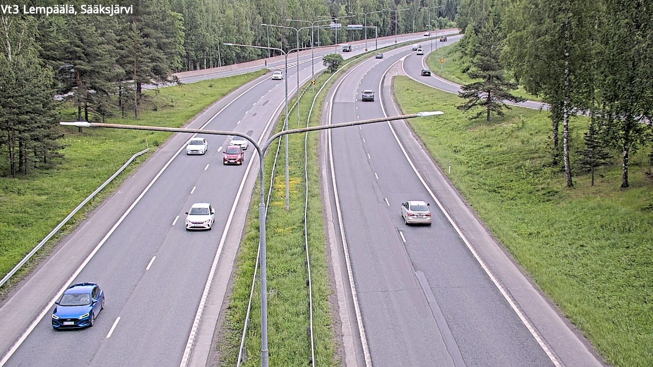 Kelikamerat Kuva Tie 3 Lempäälä, Sääksjärvi, Lempäälä, Pirkanmaa