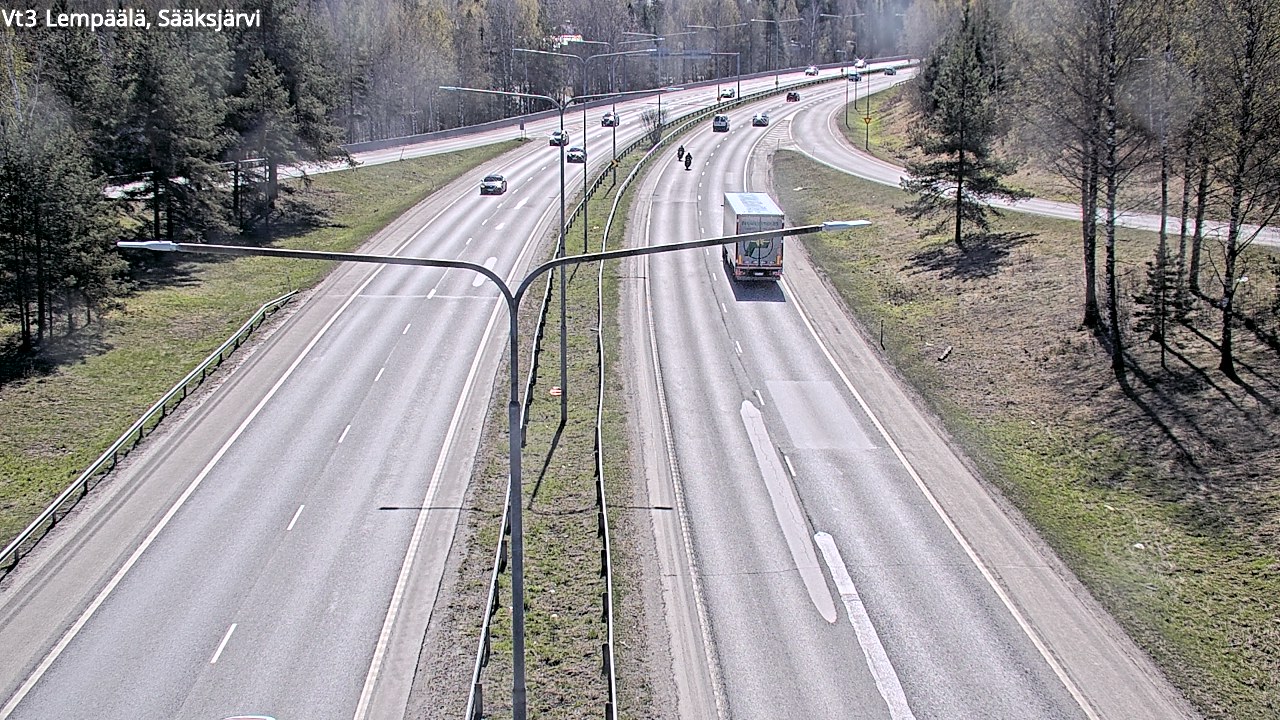 Kelikamerat Kuva Tie 3 Lempäälä, Sääksjärvi, Lempäälä, Pirkanmaa