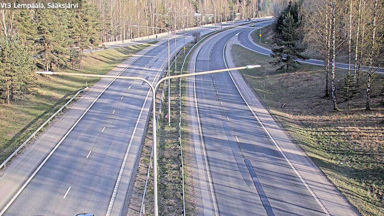 Kelikamerat Kuva Tie 3 Lempäälä, Sääksjärvi, Lempäälä, Pirkanmaa