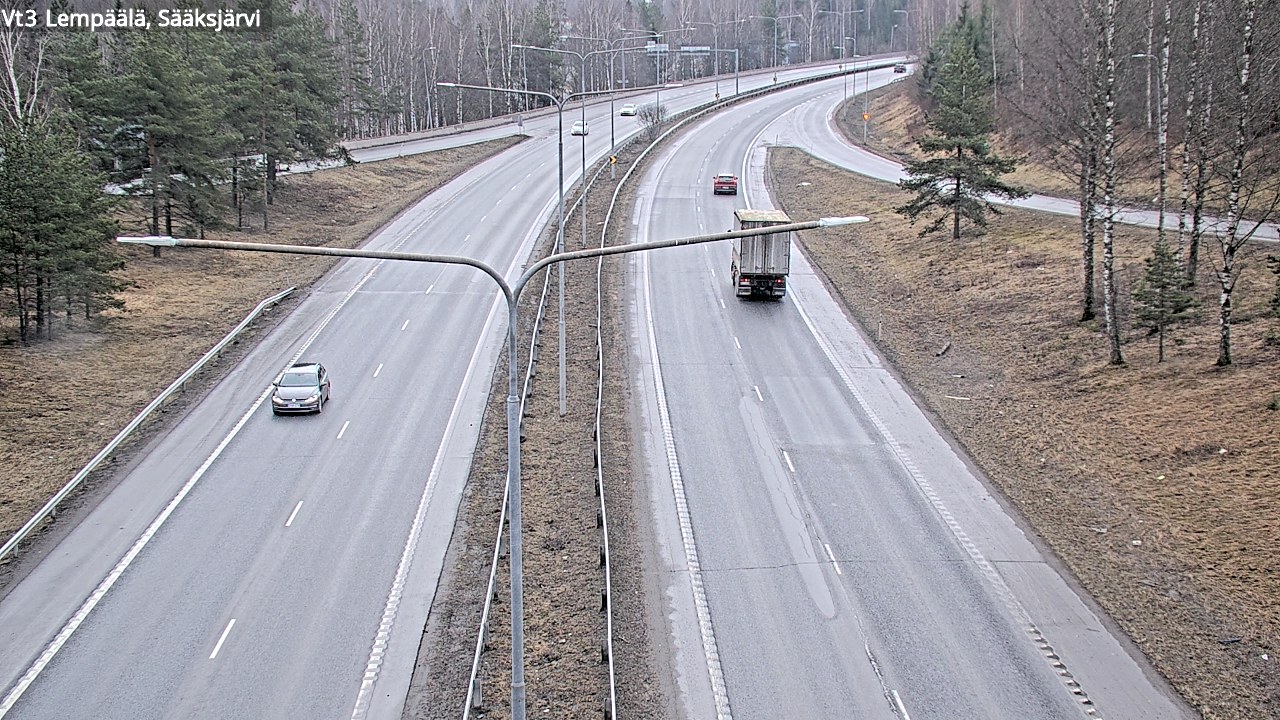 Kelikamerat Kuva Tie 3 Lempäälä, Sääksjärvi, Lempäälä, Pirkanmaa
