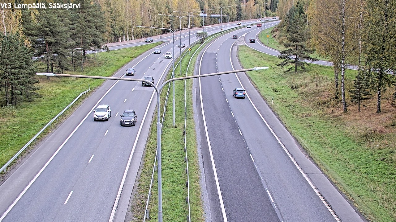 Kelikamerat Kuva Tie 3 Lempäälä, Sääksjärvi, Lempäälä, Pirkanmaa