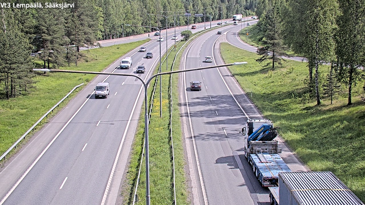 Kelikamerat Kuva Tie 3 Lempäälä, Sääksjärvi, Lempäälä, Pirkanmaa