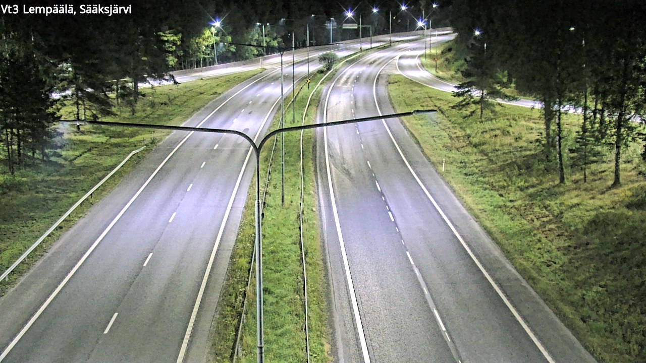 Weather Camera Image Road 3 Lempäälä, Sääksjärvi, Lempäälä, Pirkanmaa