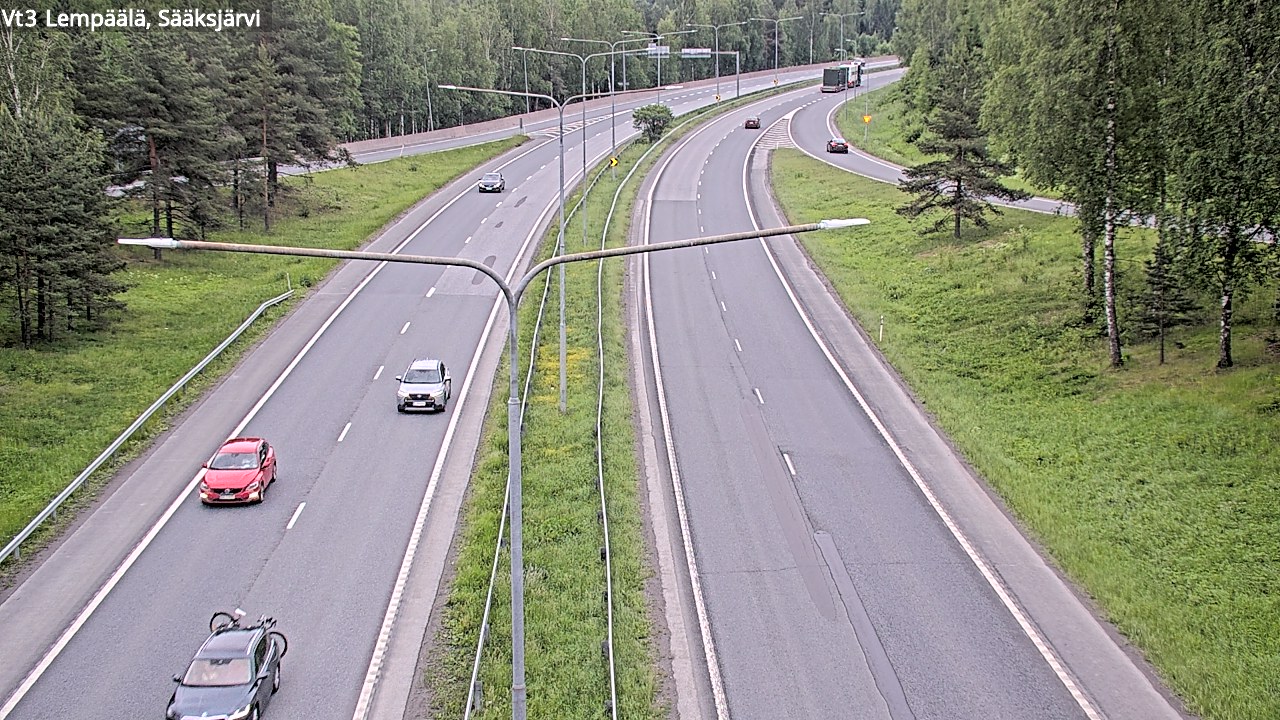 Kelikamerat Kuva Tie 3 Lempäälä, Sääksjärvi, Lempäälä, Pirkanmaa